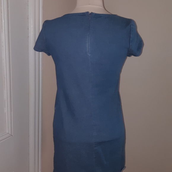 Trafaluc by zara denim makeas women mini dress siz - Picture 2 of 16